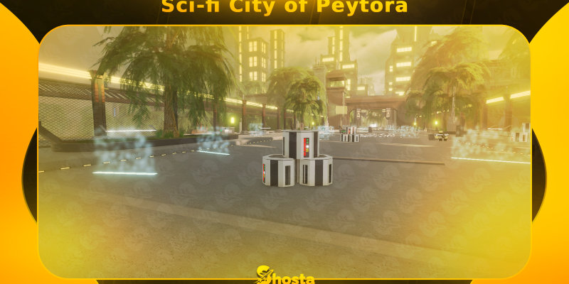 Sci-fi City of Peytora Cover image