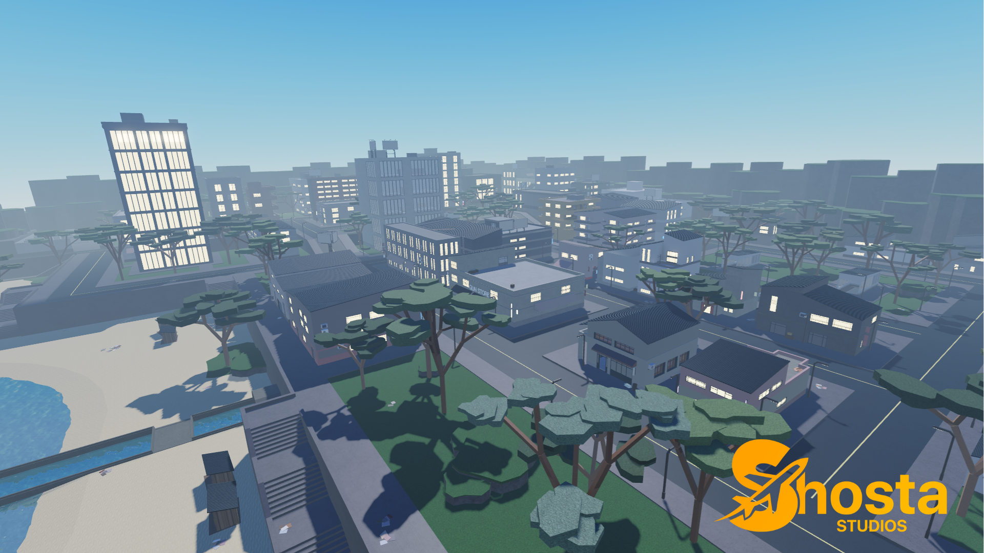 Low-Poly City Map #2