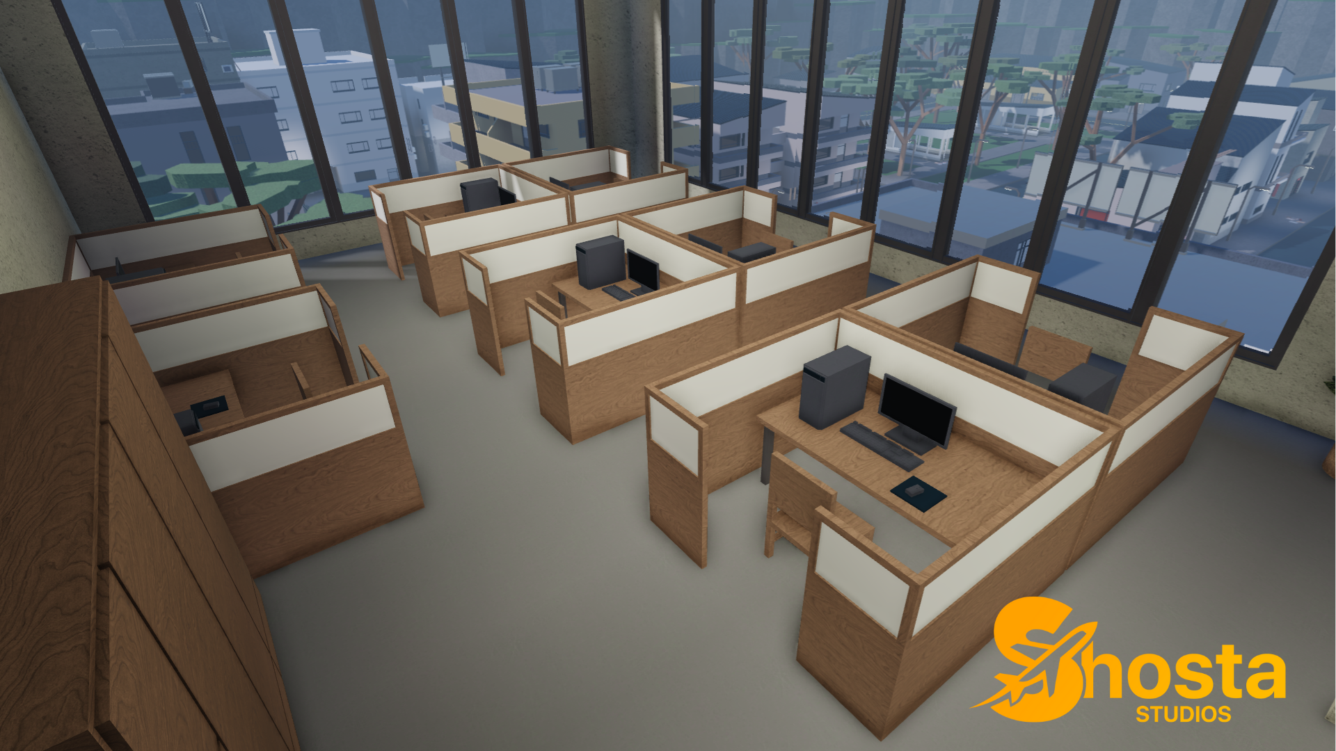 Low-Poly City Map #9