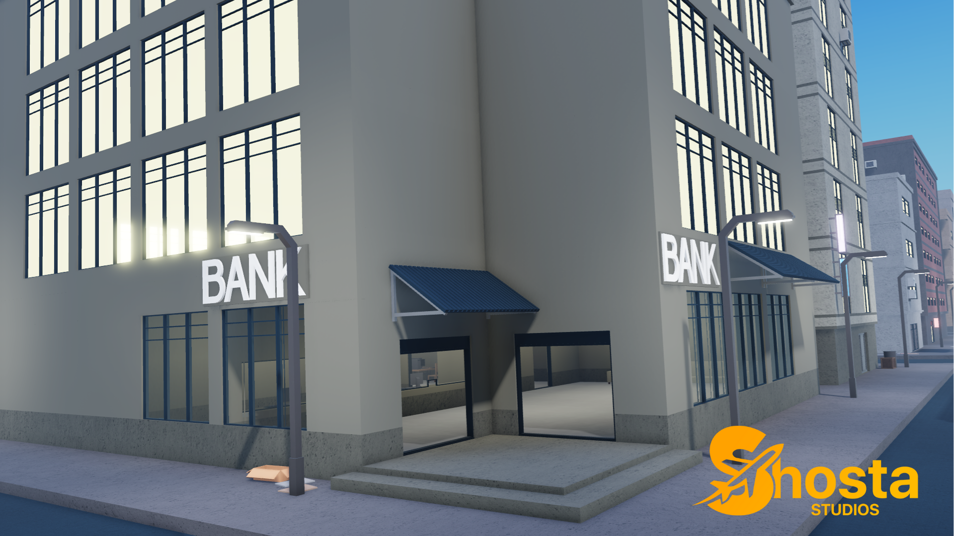 Low-Poly City Map #12