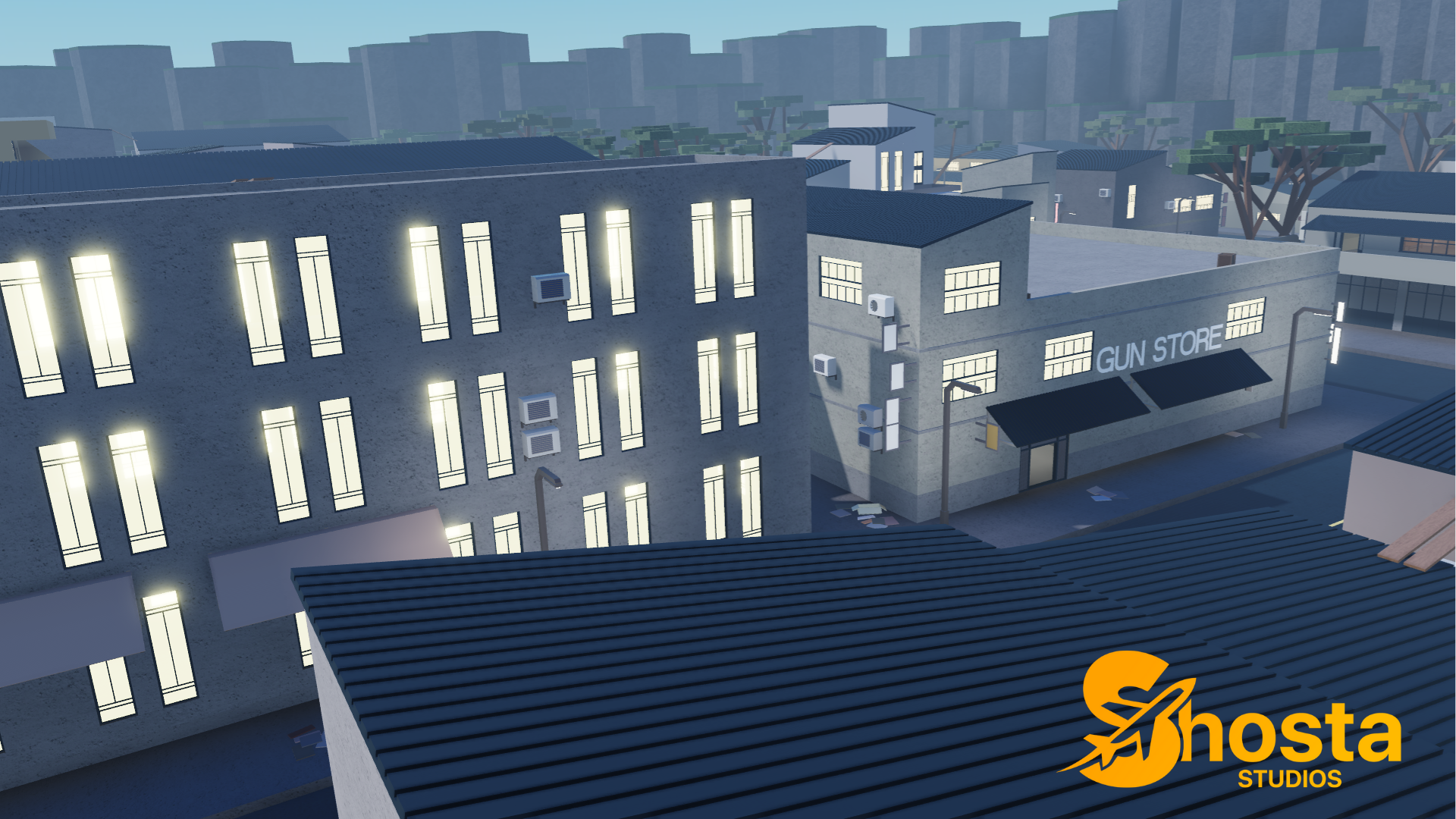 Low-Poly City Map #15