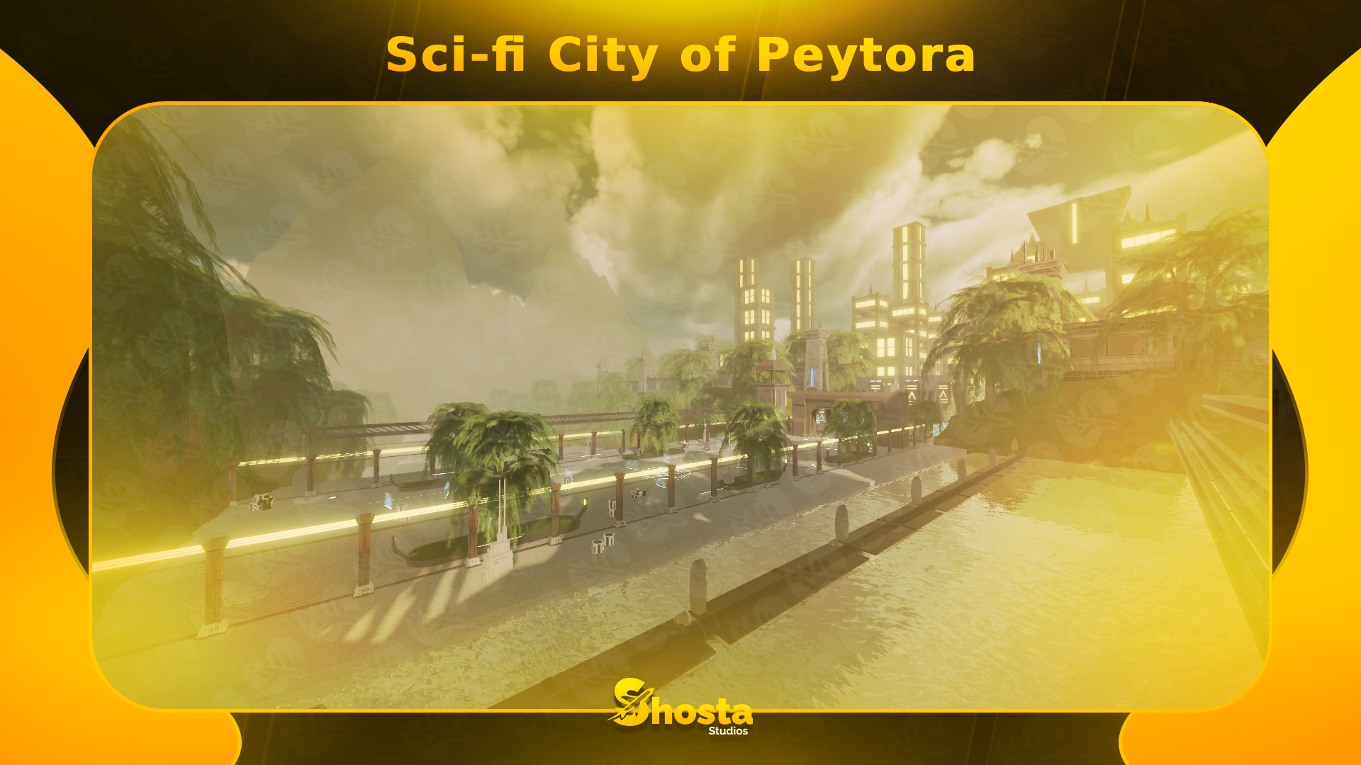 Sci-fi City of Peytora #2